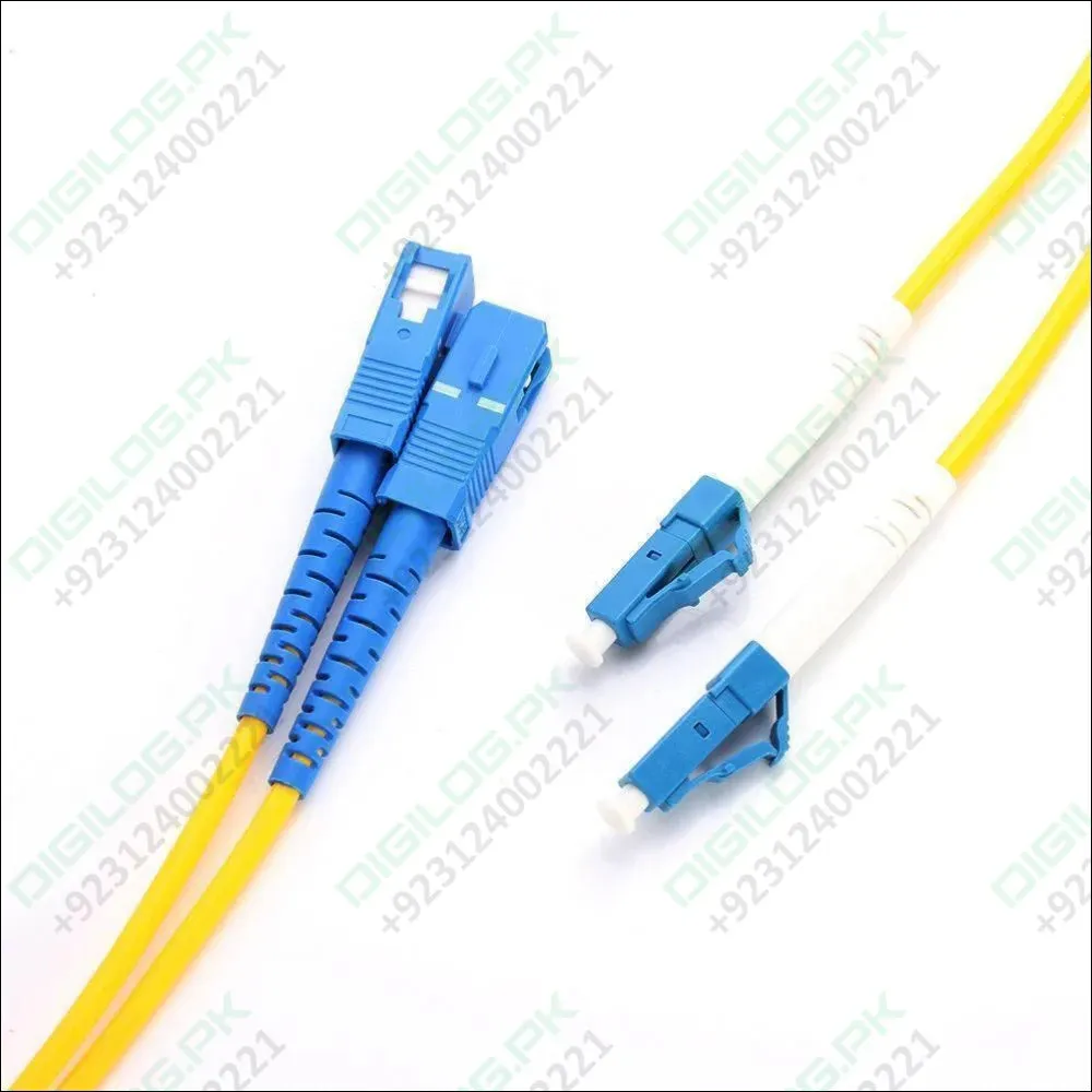 3m Lc-sc Duplex Single Mode Fiber Optical Optic Patch Cord Jumper Cable Lc To Sc
