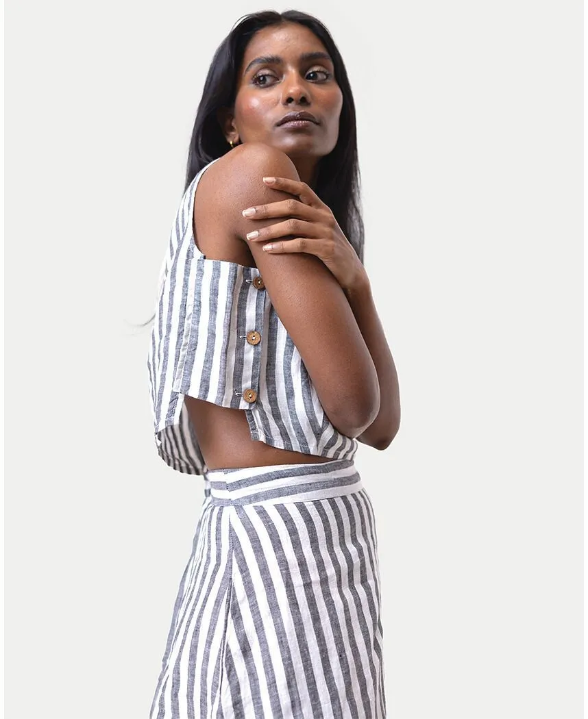Boxy Crop Top Set