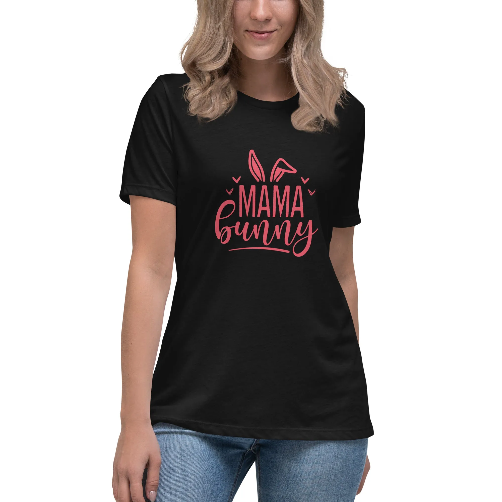 Bunny Mama Easter Edition - Women's Relaxed T-Shirt