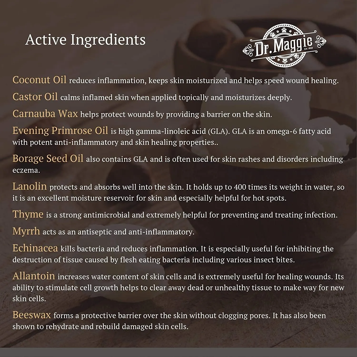 Dr. Maggie Skin Care Ointment for Dogs and Cats