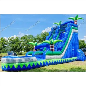 Inflatable Water Slide Jumper Blow Up Water Slide And Pool Inflatable Slides