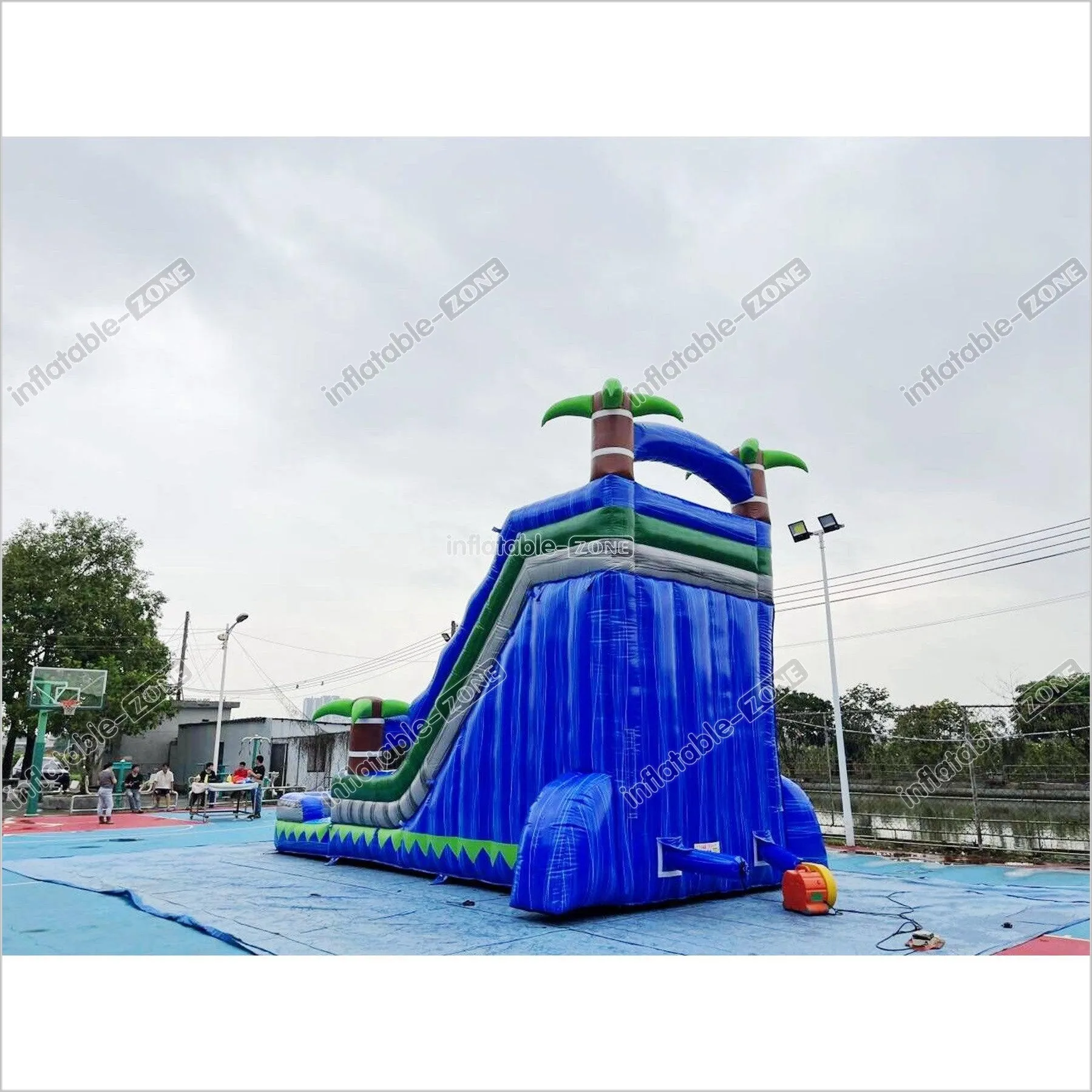 Inflatable Water Slide Jumper Blow Up Water Slide And Pool Inflatable Slides