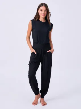 Nomad Cargo Pocket Pant - Black